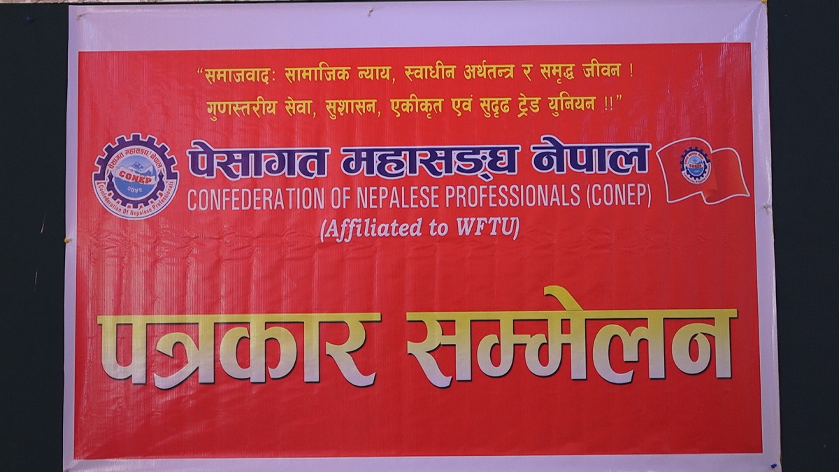 सरकारले ल्याएको नीति तथा कार्यक्रम र बजेट कर्मकाण्डी : पेसागत महासंघ नेपाल